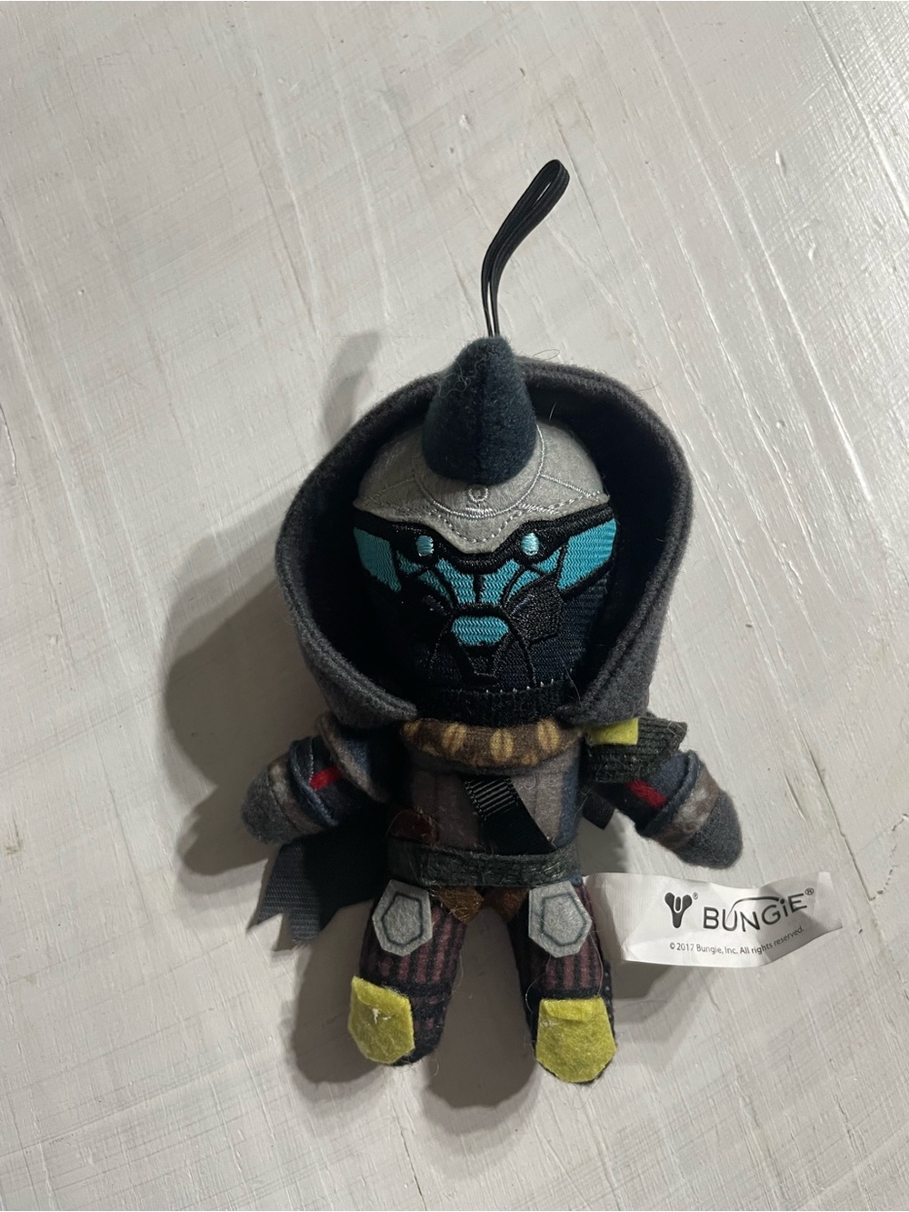 Official Destiny Cayde-6 Microplush collectible 5” plush toy Bungie 2017 EUC